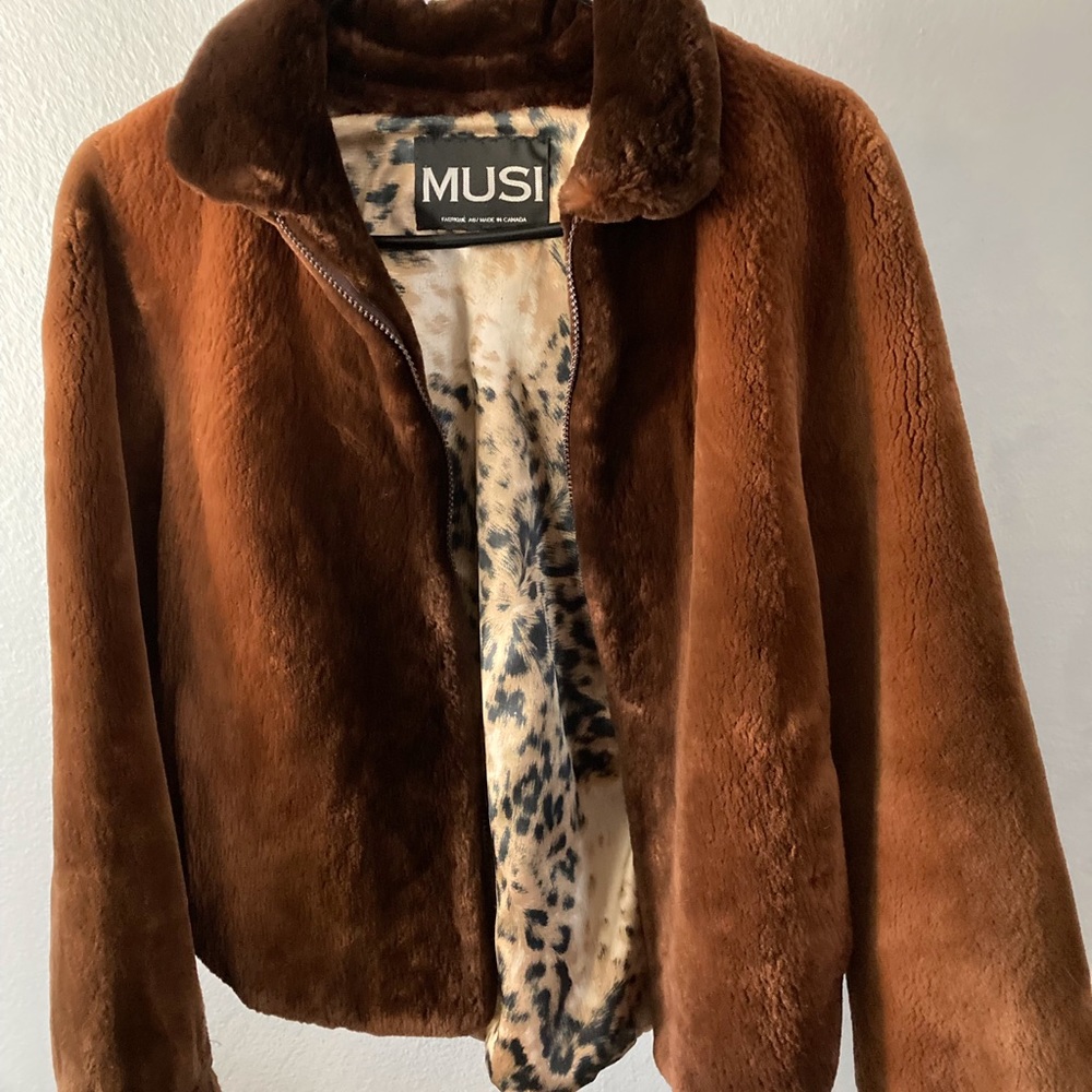 Sheared Beaver Fur Coat